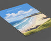 Fistral Beach Print, Travel Poster of Cornwall, England, Cornwall Art, Fistral Beach Gift, Wall Art Print