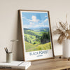 Black Forest Travel Print, Travel Poster of Black Forest , Black ForestGift,Germany Art Gift,Wall Art Print