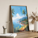 Goa Travel Print, Travel Poster of Goa, India, Goa Art, Goa Gift, India Art Gift, Wall Art Print NQ Media Designs