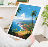 Goa Travel Print, Travel Poster of Goa, India, Goa Art, Goa Gift, India Art Gift, Wall Art Print NQ Media Designs