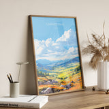 Cairngorms Travel Poster, Travel Print of Cairngorms , Scotland Gift, Cairngorms Art Gift, Scottish Highlands NQ Media Designs