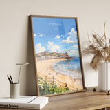 Cromer Beach Poster, Travel Print of Cromer, Norfolk Gift, England, Norfolk Art, Cromer Beach Gift, Wall Art Print NQ Media Designs