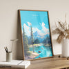 Jasper Print, Travel Poster of Jasper National Park, National Park, Jasper Gift, Canada Art Gift, Travel Gift