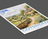 Cotswolds Print, Travel Poster of Cotswolds, England, Cotswolds Gift, Travel Watercolour Gift NQ Media Designs