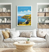 Newfoundland Poster, Travel Print of Newfoundland, Canada, Newfoundland Art Gift, Travel Gift NQ Media Designs