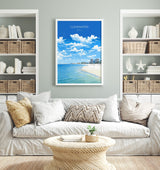 Clearwater Travel Print, Travel Poster of Clearwater, Clearwater Gift,Florida Art Gift,USA Wall Art Print NQ Media Designs