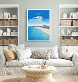 Key West Print, Travel Poster of Key West , Key West Gift, Florida Art Gift, Beach USA Wall Art Print NQ Media Designs