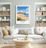 Cromer Beach Travel Print, Travel Poster of Cromer , Norfolk Gift, England, Norfolk Art, Cromer Beach Gift, Wall Art Print NQ Media Designs