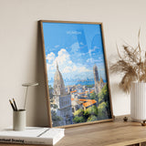Mumbai Poster, Travel Print of Mumbai, India, Mumbai Art Gift, Wall Art Print NQ Media Designs