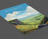 Brecon Beacons Print, Brecon Beacons Travel Poster, Wales, Welsh Art, Brecon Beacons Gift, Wall Art Print