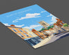 Bury St Edmunds Travel Print, Travel Poster of Bury St Edmunds, Suffolk, England, Suffolk Art, Bury St Edmunds Gift,