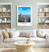 Kolkata Travel Print, Travel Poster of Kolkata, India, Kolkata Art Gift, Wall Art Print NQ Media Designs