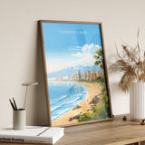 Torremolinos Travel Print Wall Art, Travel Poster of Torremolinos, Spain, TorremolinosArt Gift, Costa Del Sol Art NQ Media Designs