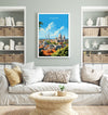 Lucknow Travel Print, Travel Poster of Lucknow, India, Lucknow Art Gift, Wall Art Print, India Wall Art Gift