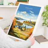 Maryland Print, Travel Poster of Maryland, Maryland State, Maryland Art Gift, USA, Travel Gift NQ Media Designs