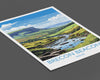 Brecon Beacons Travel Print, Brecon Beacons Travel Poster, Wales, Welsh Art, Brecon Beacons Gift, Wall Art Print