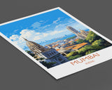 Mumbai Travel Print, Travel Poster of Mumbai, India, Mumbai Art Gift, Wall Art Print NQ Media Designs