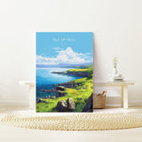 Isle of Mull Poster Wall Art, Travel Print of Isle of Mull, Scotland Art Gift, Isle of Mull Gift, UK, Travel Gift NQ Media Designs