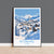 Kitzbuhel Wall Art Travel Poster, Travel Print of Kitzbuhel, Ski Poster, Kitzbuhel Art Gift, Austria Ski Art Travel Gift