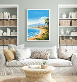 Torremolinos Travel Print Wall Art, Travel Poster of Torremolinos, Spain, TorremolinosArt Gift, Costa Del Sol Art NQ Media Designs