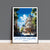 Leicester Square Travel Poster Wall Art, Travel Print of Leicester Square, London Poster, Leicester Square Art Lovers Gift