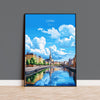 Cork Travel Poster Wall Art, Cork Travel Print, Ireland, Irish Art, Cork Art Lovers Gift, Wall Decor Print NQ Media Designs