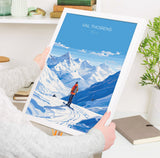 Val Thorens Wall Art Travel Poster, Travel Print of Val Thorens , Ski Poster, Val ThorensArt Lovers Gift, France Ski Art Travel Gift NQ Media Designs