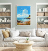 Barry Island Travel Poster Wall Art, Barry Island Travel Print, Wales, Welsh Art, Barry Island Gift, Wall Art Print