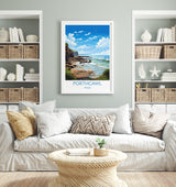 Porthcawl Travel Print Wall Art, Porthcawl Travel Poster, Wales, Welsh Art, Porthcawl Gift, Wall Art Print NQ Media Designs