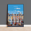 Camden Travel Poster Wall Art, Travel Print of Camden, London Poster, Camden Gift, Camden Art, London Art Lovers UK Travel Gift NQ Media Designs