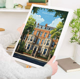 Park Lane Travel Poster Wall Art, Travel Print of Park Lane, London Poster, Park Lane Gift, Park Lane Art, London Art Lovers UK Travel Gift NQ Media Designs