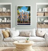 Mayfair Travel Poster Wall Art, Travel Print of Mayfair, London Poster, Mayfair Gift, Mayfair Art, London Art Lovers UK Travel Gift NQ Media Designs