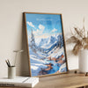 Beaver Creek Travel Poster Wall Art, Travel Print of Beaver Creek, Colorado, USA, Beaver Creek Art Lovers Gift