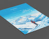 Tignes Wall Art Travel Poster, Travel Print of Tignes, Ski Poster, Tignes Art Gift, France Ski Art Travel Gift