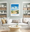 Camber Sands Travel Poster Wall Art, Camber Sands Travel Print, East Sussex, English Coastal Art, Camber Sands Gift, Wall Art Print