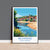 Richmond Travel Print, Travel Poster of Richmond, North Yorkshire Gift, England, Richmond Art Lovers Gift, Wall Art Print