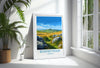 Bodmin Moor Travel Print, Travel Poster of Bodmin Moor, England, Cornwall Art, Bodmin Moor Gift, Wall Art Print