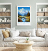 British Columbia Wall Art Travel Poster, Travel Print of British Columbia, British Columbia Art Lovers Gift, Canada Art Travel Gift