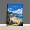 Barmouth Travel Print Wall Art, Barmouth Travel Poster, Wales, Welsh Art, Barmouth Gift, Wall Art Print NQ Media Designs