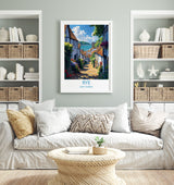 Rye Travel Poster Wall Art, Rye Travel Print, East Sussex, English Coastal Art, Rye Gift, Wall Art Print NQ Media Designs