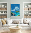 Bermuda Poster Wall Art, Travel Print of Bermuda, Atlantic Ocean, Bermuda Art Lovers Gift, Bermuda Canvas Wall Art