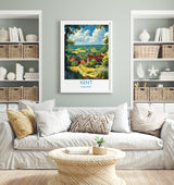 Kent Print Wall Art, Travel Poster of Kent , England, Kent Art Lovers Gift, England Wall Art Print NQ Media Designs