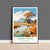 Mana Pools Travel Poster Wall Art, Travel Print of Mana Pools, Zimbabwe Gift, Mana Pools National Park Africa Art Gift