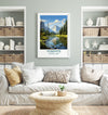 Yosemite Travel Poster Wall Art, Travel Print of Yosemite, National Park Art, Yosemite Gift, Colorado, USA, Travel Wall Art Gift