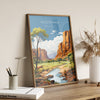 Alice Springs Poster, Travel Print of Alice Springs, Northern Territory, Alice Springs Art Lovers Gift, Australia Wall Art Gift