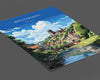 Bridgnorth Travel Print Wall Art, Travel Poster of Bridgnorth, England, Shropshire Art Lovers Gift, Bridgnorth Wall Decor