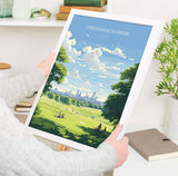 Greenwich Park Travel Print, Travel Poster of GreenwichPark, London Poster, Greenwich Park Art Gift, London Art Lovers UK Travel Gift NQ Media Designs