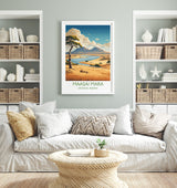 Maasai Mara Travel Poster Wall Art, Travel Print of Maasai Mara, Kenya Gift, Maasai MaraNational Reserve Africa Art Gift NQ Media Designs