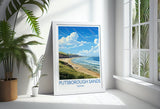 Putsborough Sands Travel Print Wall Art, Travel Print of Putsborough Sands,England, Devon Art Lovers Gift, Travel Art Gift NQ Media Designs