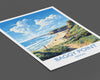 Baggy Point Travel Print Wall Art, Travel Poster of Baggy Point,England, Devon Art Lovers Gift, Travel Art Gift